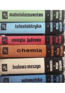 Encyklopedia techniki 6 książek