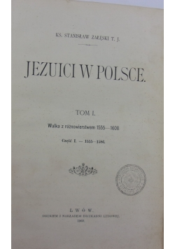 Jezuici w Polsce, 1900r.