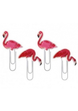 Spinacze Flamingi