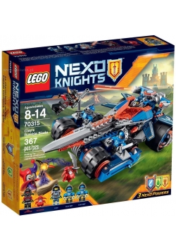 Lego NEXO KNIGHTS 70315 Pojazd Claya