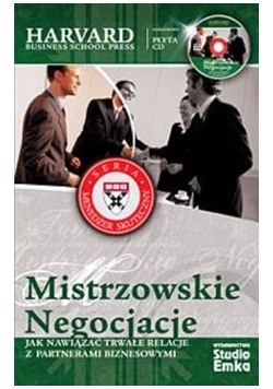 Mistrzowskie Negocjacje  plus płyta CD