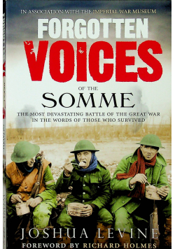 Forgotten voices of the Somme