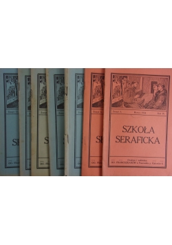 Szkoła Seraficka, zestaw  7 zeszytów, 1934r.