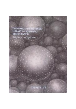 Seller Image The Giancarlo Beltrame Library of Scientific Books