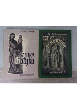 Sztuka gotyku / Sztuka romańska, 1949 r.