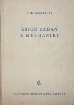 Zbiór zadań z mechaniki
