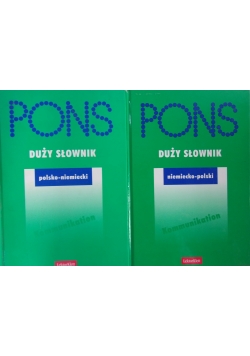 Duży słownik polsko-niemiecki/niemiecko polski, 2 książki