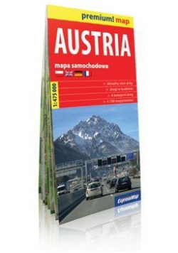Premium!map Austria 1:475 000 mapa