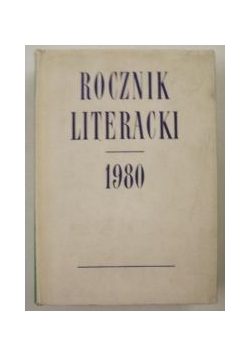 Rocznik Literacki 1980