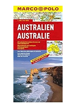 Australien.Australie Mapa