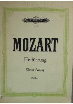 Mozart Entfuhrung