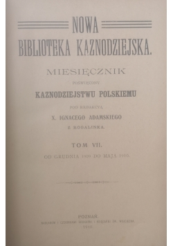 Miesięcznik poświęcony kaznodziejstwu polskiemu, 1910 r.