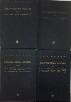 Budownictwo ogólne Tom I,II,III,IV