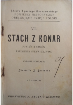 Stach Z Konar, 1913 r.