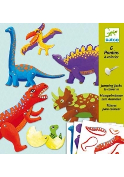 Składanki papierowe - Dinozaury