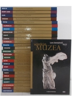 Wielkie Muzea zestaw 28 książek