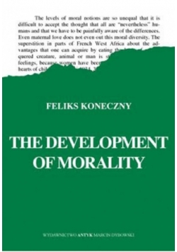 The development of morality