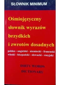 Ośmiojęzyczny słownik wyrazów brzydkich