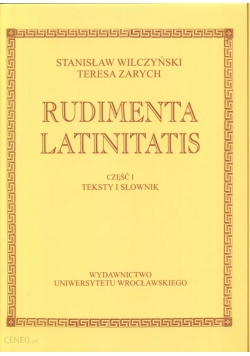 Rudimenta Latinitatis cz I