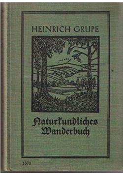 Naturtundliches Wanderbuch 1930