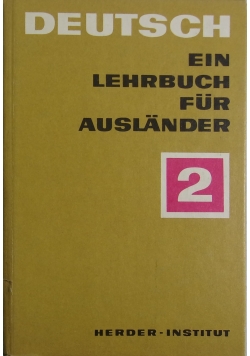 Deutsch ein lehrbuch fur auslander cz:1,2