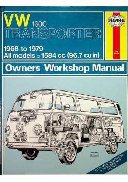 VW Transporter 1600 Owners Workshop Manual