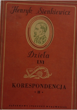 Korespondencja II, Tom LVI