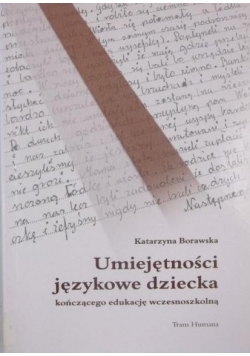 Umiejętności językowe dziecka