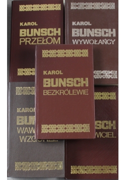 Karol Bunsch 5 tomów