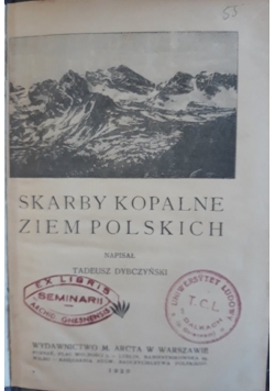 Skarby kopalne ziem Polskich, 1920 r.
