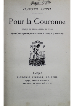 Pour la Couronne 1895 r.