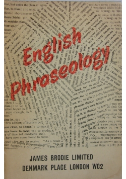 English Phraseology