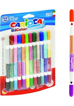 Pisaki Carioca BiColor 12 sztuk