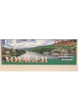 Kalendarz 2019 Voyager kremowy