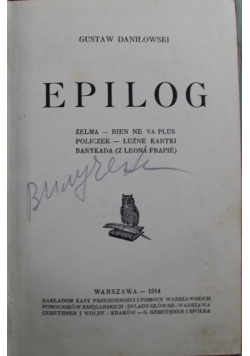 Epilog 1914 r.