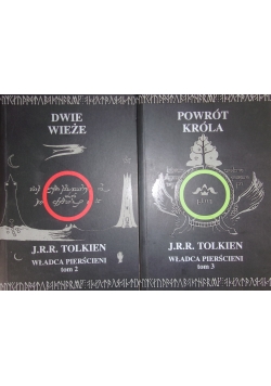 Dwie wieże tom II/Powrót króla tom III, zestaw 2 książek