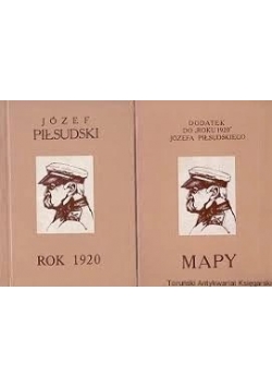 Rok 1920/ Dodatek do roku 1920, mapy - zestaw 2 książek, 1920r.