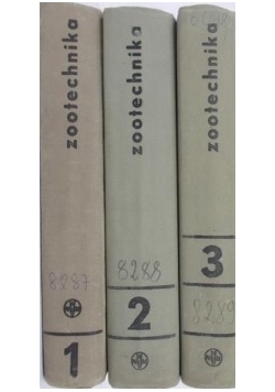Zootechnika, tom I, II i III
