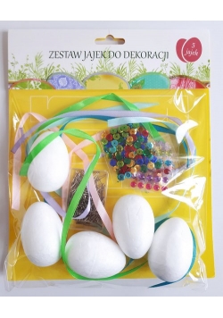 Zestaw z cekinami do dekoracji jajek