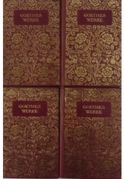 Gothes werke, tom 1,3,6,9