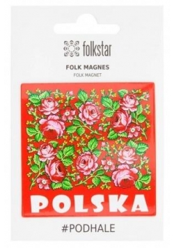 Magnes - góralski czerowny Polska FOLKSTAR