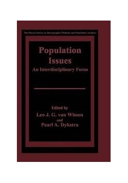 Population Issues An interdisciplinary Focus