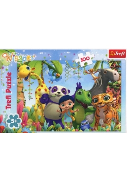 Puzzle 100 Wissper i przyjaciele
