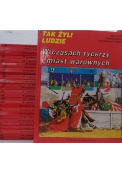 Tak żyli ludzie, zestaw 28 książek