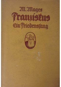 Franziskus ein Friedenfang, 1920 r.
