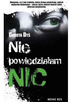 Nie powiedziałam nic