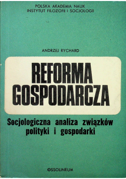 Reforma gospodarcza