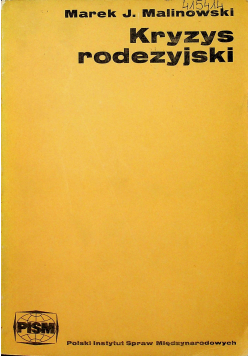 Kryzys rodezyjski