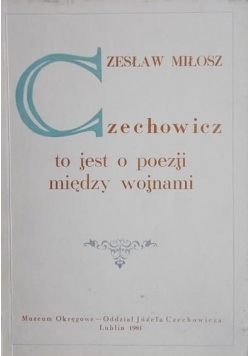 To jest o poezji między wojnami