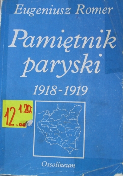 Pamiętnik paryski 1918 1919